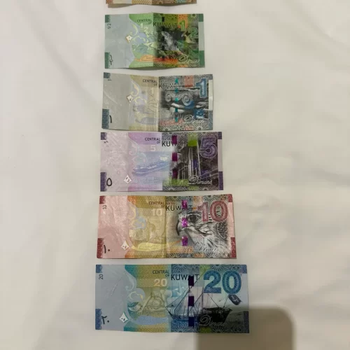 Grade A Kuwait Dinar notes